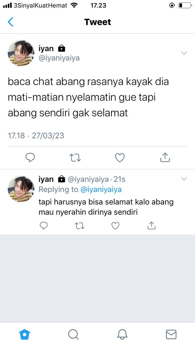 armaraher's tweet photo. the final chapter; iyan bukan anak tengah

doyoung renjun one tweet au https://t.co/pQSRXD8rHQ