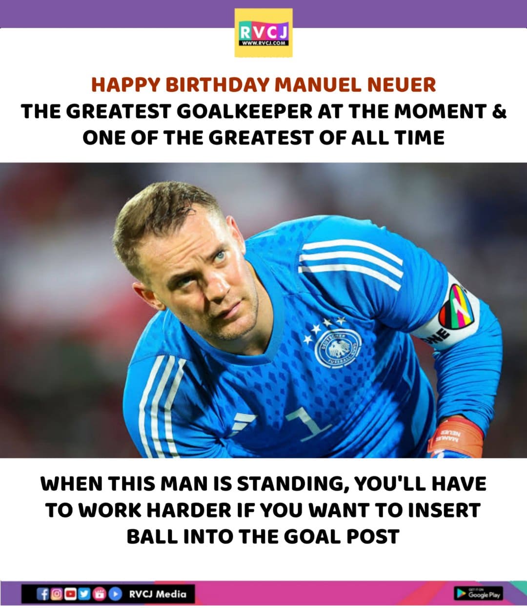 Happy Birthday Manuel Neuer!  