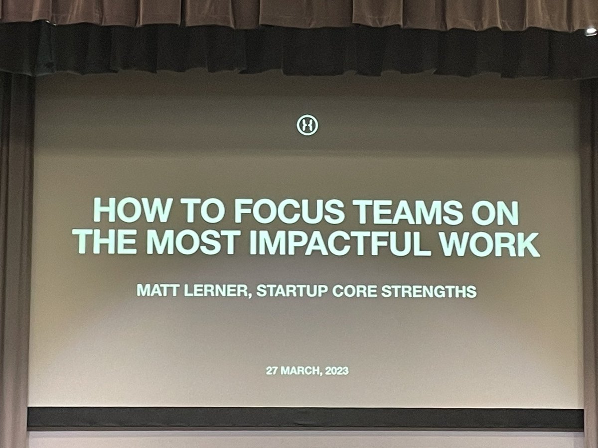 Finding out how to keep focused! #BoS2023