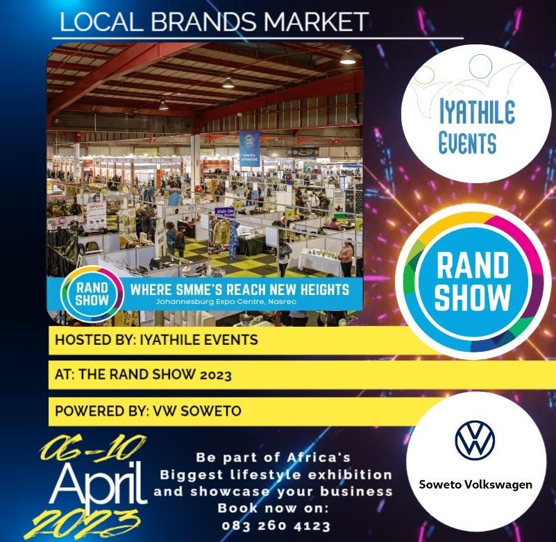 Join us at the Rand Show this easter.
Call 011 989 5300 for more details.
#Soweto #SowetoVW #RandShow #Nasrec