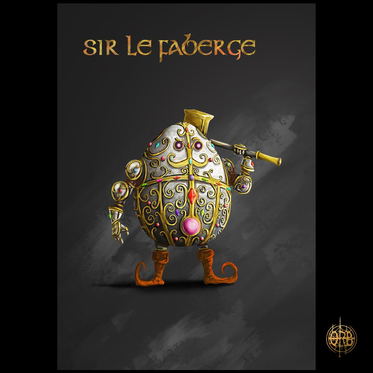 ORB_666's tweet photo. Sir Le Faberge for my own project "Surrealistic Tales of Steel".
Well, I am working on ideas, concepts and more, but soon I will be ready to share more info about it and let you all know what #strangegame this is.
Enjoy this mighty #knight in the meantime! https://t.co/tgJAtyxmmq