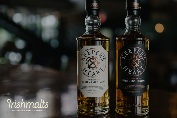 Now available on Irishmalts.com loom.ly/Mj85os4 Keeper’s Heart. Bringing together Irish and American heritages and distilling tradition. #irishmalts #irishwhiskey #americanwhiskey #bourbon @keepersheartwhiskey