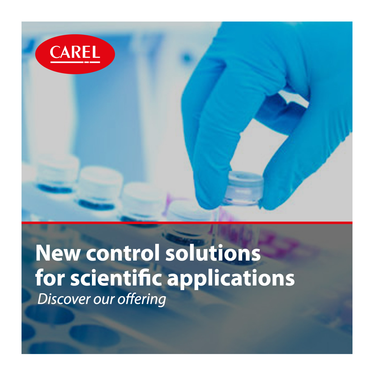 CAREL_group's tweet image. In #ScientificApplications, it's crucial that units ensure maximum #reliability in maintaining the required conditions when storing substances.
Discover our wide range of #ControlSolutions for #scientific applications, including the brand-new iJS: bit.ly/3K8tKrS