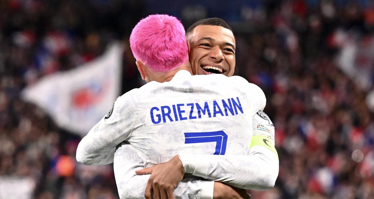 BettingSB's tweet image. Je suis d'humeur royal alors je relance un p'tit concours sur nos Bleus et sur le capi' Kyk's. 🇫🇷🔥

Si Mbappé marque : 1x10€ !

Si Mbappé marque un doublé : 2x10€ !

Si Mbappé marque un triplé : 3x10€ !

Pour participer, il suffit de ❤️/♻️ et de follow @BettingSb.