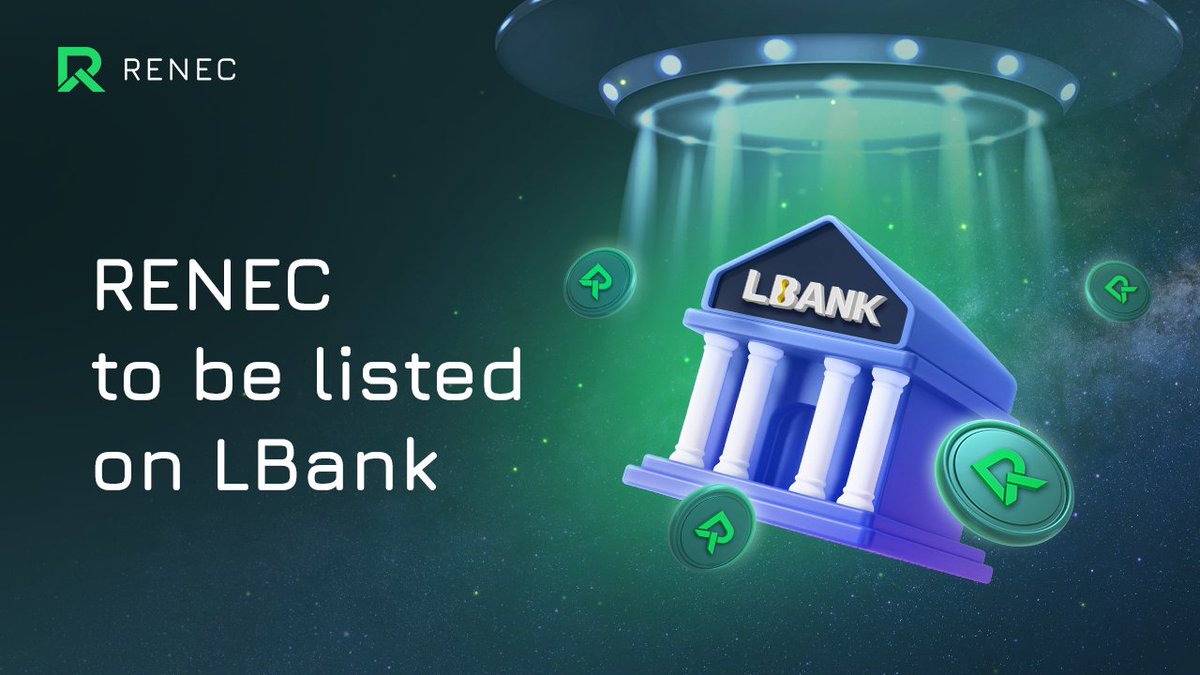 🚀IT IS NOW.

🥳Exciting news! <a href="/RenecBlockchain/">RENEC Blockchain</a> is set to be listed on <a href="/LBank_Exchange/">LBank.com</a>.

x.com/LBank_Exchange…

👉Enable RENEC Deposit to LBank user accounts: March 28, 2023, 10AM UTC

👉Enable RENEC Trading on LBank: March 29, 2023, 10AM UTC

👉Enable renec.foundation/blog/renec-to-…