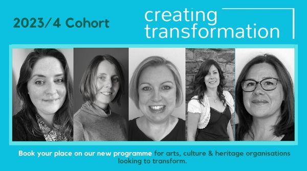 culturepeopleUK's tweet image. Joining us on Creating Transformation are more brilliant and talented individuals from @norwichtheatre, @historicengland, @nationaltrust, @thersc. If you are undergoing transformation in your org and want to be part of this year's cohort, get in touch: bit.ly/3HWQ1GX
