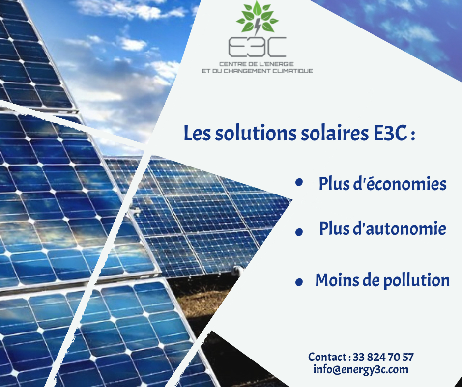 Nous fournissons des solutions vertes afin d’améliorer votre quotidien et soutenir vos économies !
Contact 33 824 70 57 / info@energy3c.com
#énergiesolaire #énergierenouvelable
#dévelppementdurable