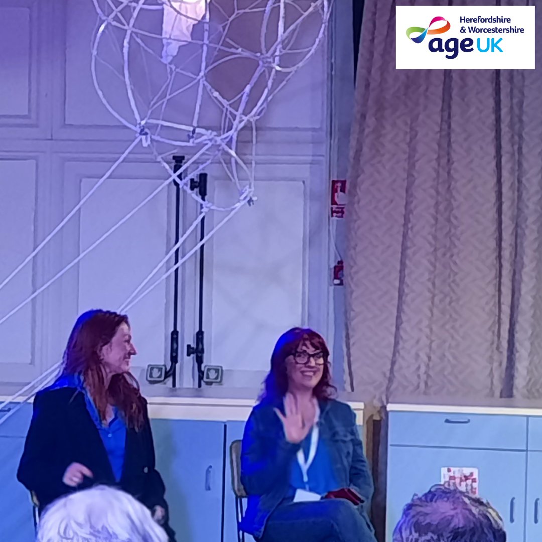 AgeUKHW's tweet photo. A big thank you to @Artsuplift for inviting us along for a Q&A on our Dementia Wellbeing Service after their production of Navigating Margaret. The team had a great weekend! https://t.co/hLXU9Gmzaj