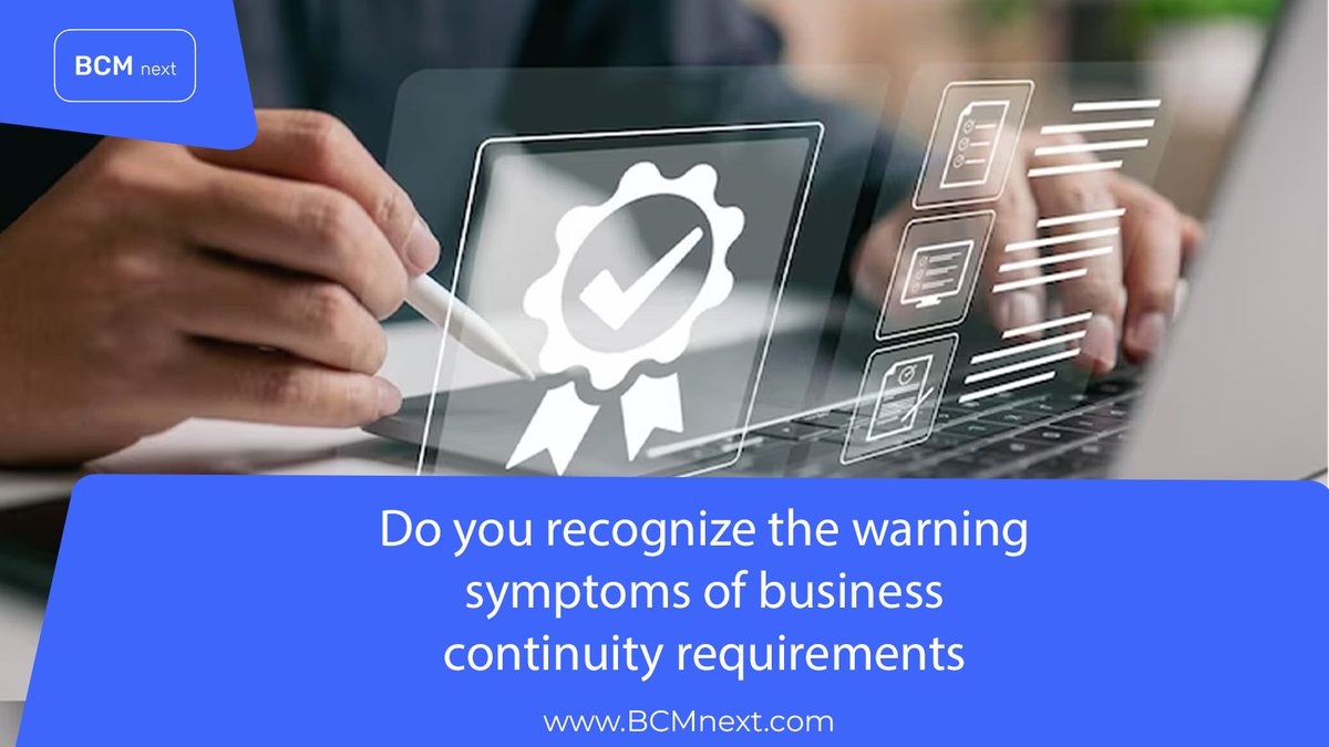 BCM_next's tweet image. Being resilient wasn’t a luxury in the past, isn’t in the present, and won’t be in the future. Speak to us about how we can help you enhance your resilience posture bcmnext.com 
.
#businesscontinuity #bcmnext #disasterrecovery #riskmanagement #cybersecurity #business