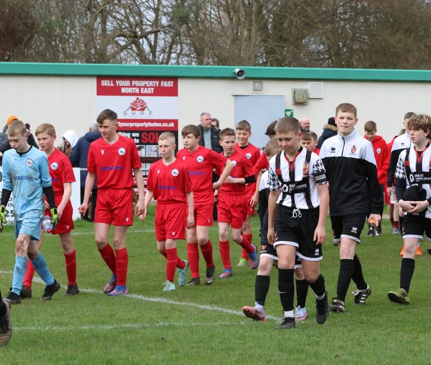 DurhamFA's tweet photo. 📷- More photos from yesterdays final! 

@SpennymoorTYFC I @DarloRAFC https://t.co/MeZnEIbrLk