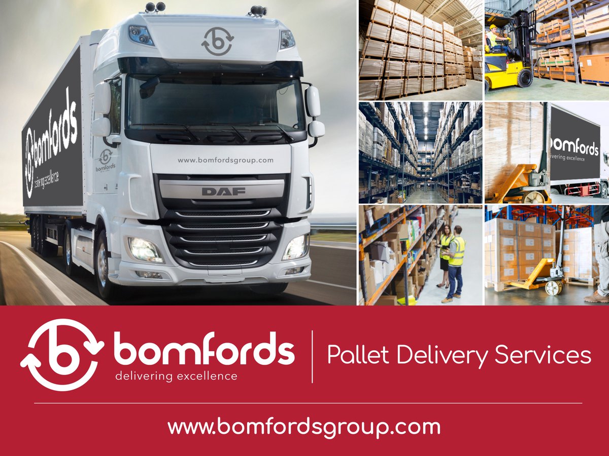 🚛<a href="/BomfordsGroup/">Bomfords Group</a> has built a strong reputation based on quality, reliability and cost-effective palletised freight distribution across the UK

☎️ 01379 853656
📧  info@bomfordsgroup.com
🖥️  bomfordsgroup.com

#logistics #warehousing #pallet #partloads #freightforwarding