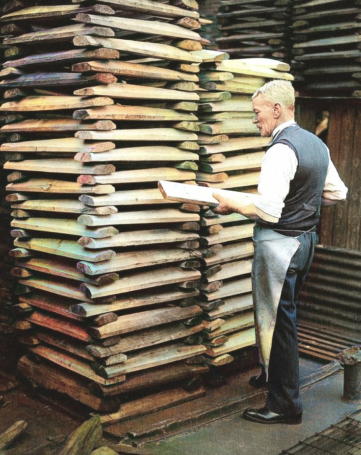 Knowledge of London on Twitter "Exterior view of Benjamin Warsop and Sons Cricket bat factory