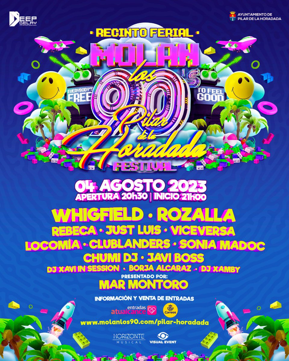 Mar_Montoro's tweet image. ¿Quien se apunta a la gira de #MolanLos90 ??? Revisa Lis carteles y si te pilla cerca…¡ vente! Más información en @deepdelay 🎉