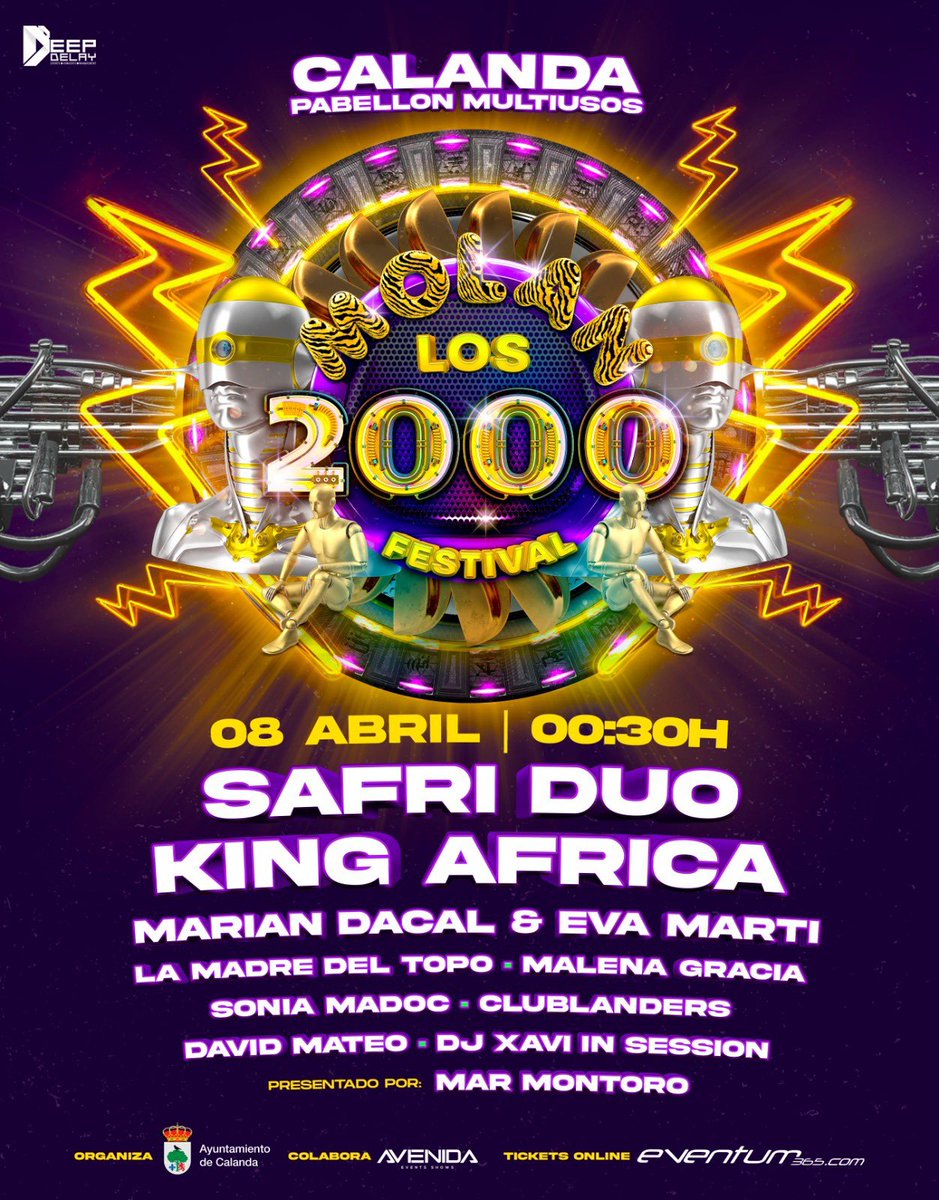 Mar_Montoro's tweet image. ¿Quien se apunta a la gira de #MolanLos90 ??? Revisa Lis carteles y si te pilla cerca…¡ vente! Más información en @deepdelay 🎉