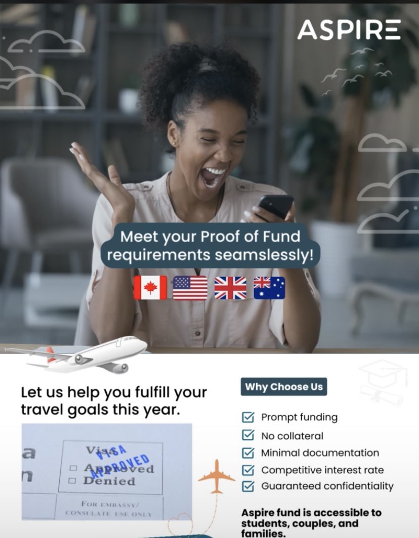oni_rofiat's tweet photo. #studyabroad #proofoffund
Are you worried about proof of funds for your travels plan?
Worry not devonsley limited is here for you at very affordable rate
Call or DM 08173606935
For enquires or bookings https://t.co/RFz9FTWsO0