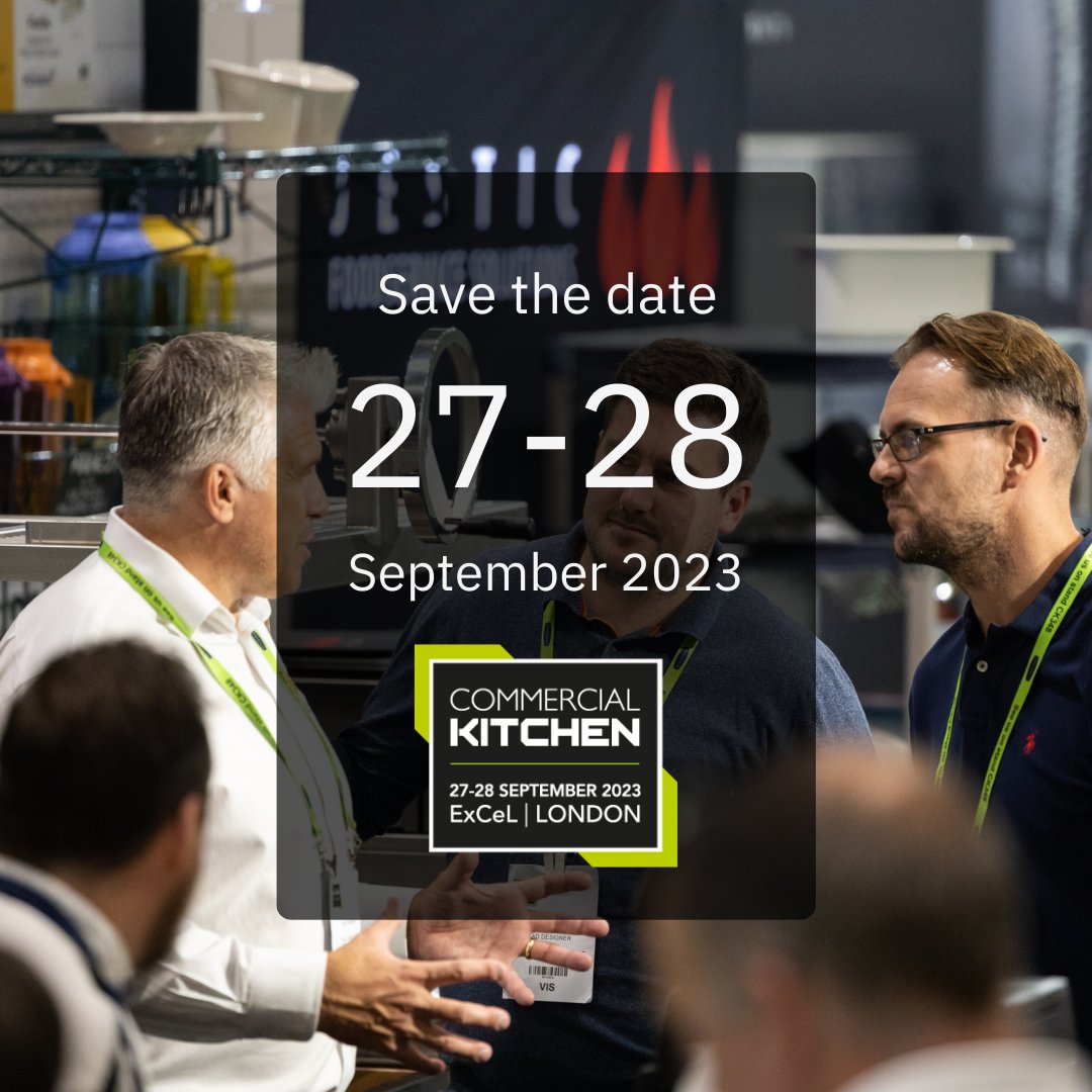 Commercial Kitchen - 27 & 28 Sept 23 tweet media