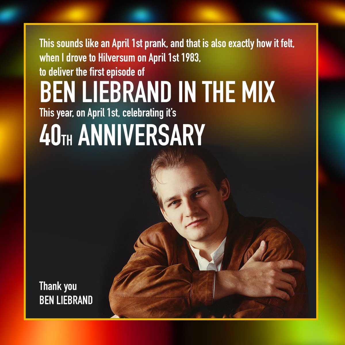 Ben Liebrand (@benliebrand) on Twitter photo 