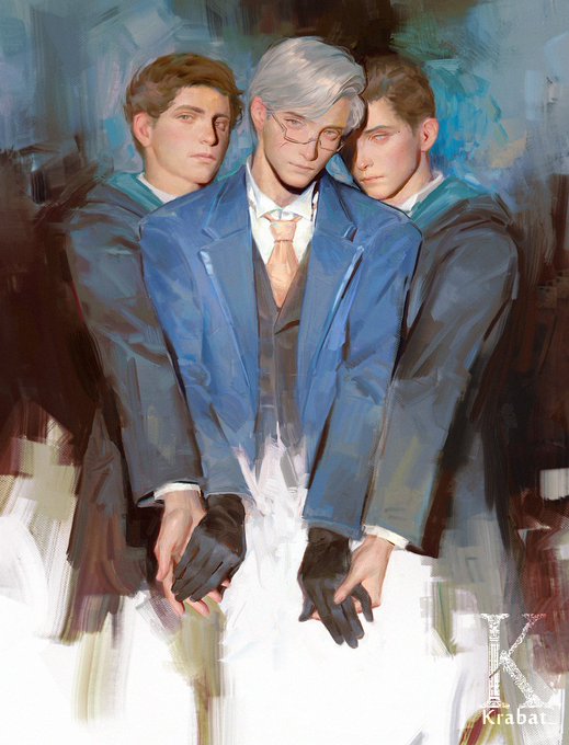 「3boys closed mouth」 illustration images(Latest)｜21pages