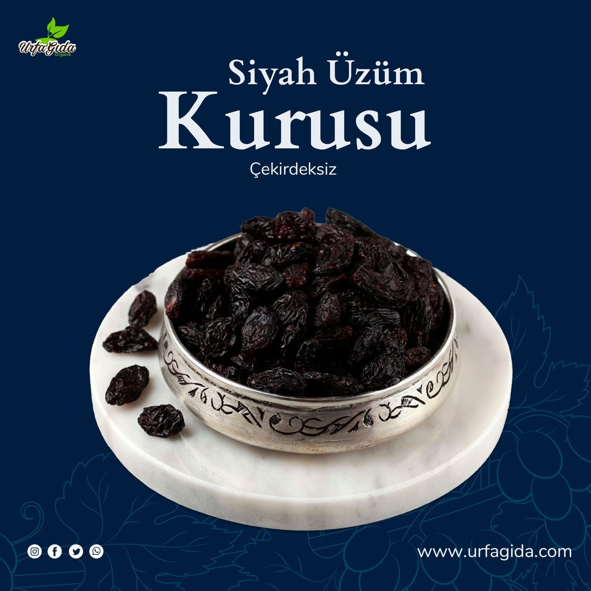UrfaGda1's tweet photo. Karaciğerin temizlenmesine, toksinlerden arınmasına  yardımcı olan çekirdeksiz siyah kuru üzümümüz...
Sipariş için:
https://t.co/ZB6bAr7Ypu
0544 795 66 69
#üzüm #üzümpekmezi #üzümlükek #kuruüzüm #kurumeyve #kurumeyveler #aktar #kuruyemis #kuruyemişçi #hoşaf  #şanliurfa #urfagida https://t.co/WbllYsbjeN