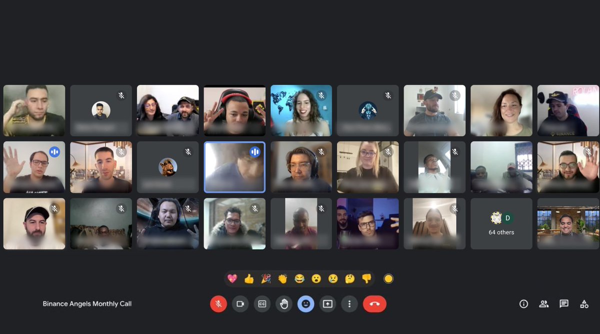Binance (@binance) on Twitter photo And that's a wrap on our 3rd virtual <a href="/BinanceAngels/">Binance Angels</a> meetup of the year!
Thank you to all the Local Managers and the 100+ Angels from the LATAM community for showcasing your incredible region.
Next month we join our Ukrainian Community 🇺🇦 And that's a wrap on our 3rd virtual <a href="/BinanceAngels/">Binance Angels</a> meetup of the year!
Thank you to all the Local Managers and the 100+ Angels from the LATAM community for showcasing your incredible region.
Next month we join our Ukrainian Community 🇺🇦