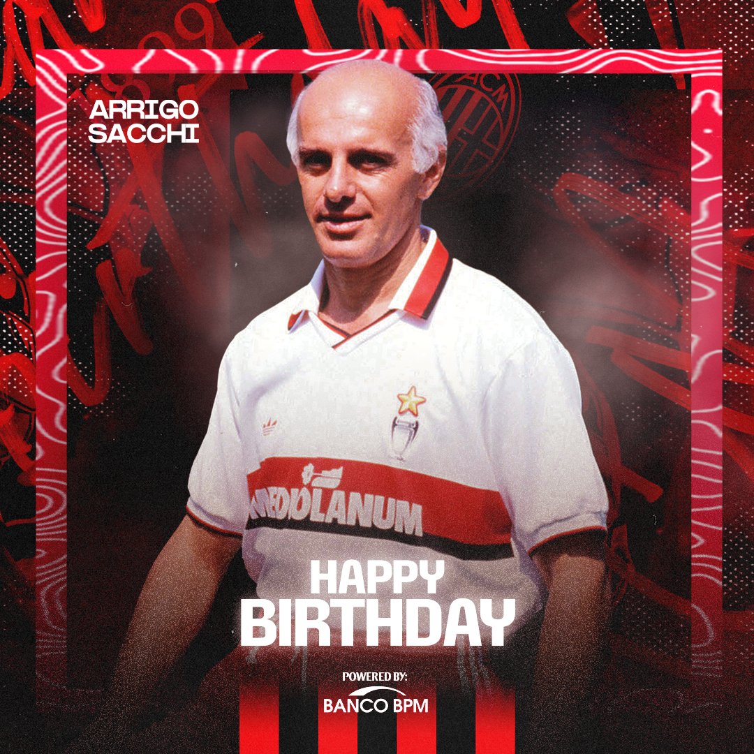 It's the birthday of a revolutionary, trailblazer, innovator and one of a kind Coach 🔴⚫

Tanti auguri al Mister degli Immortali! 🎂

#SempreMilan  
Brought to you by <a href="/BancoBPMSpa/">BancoBPM</a>