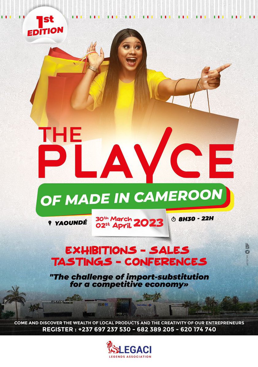 Un week-end en mode #MadeInCameroon ça vous dit ?

Oui on prépare déjà le week-end en début de semaine 😌