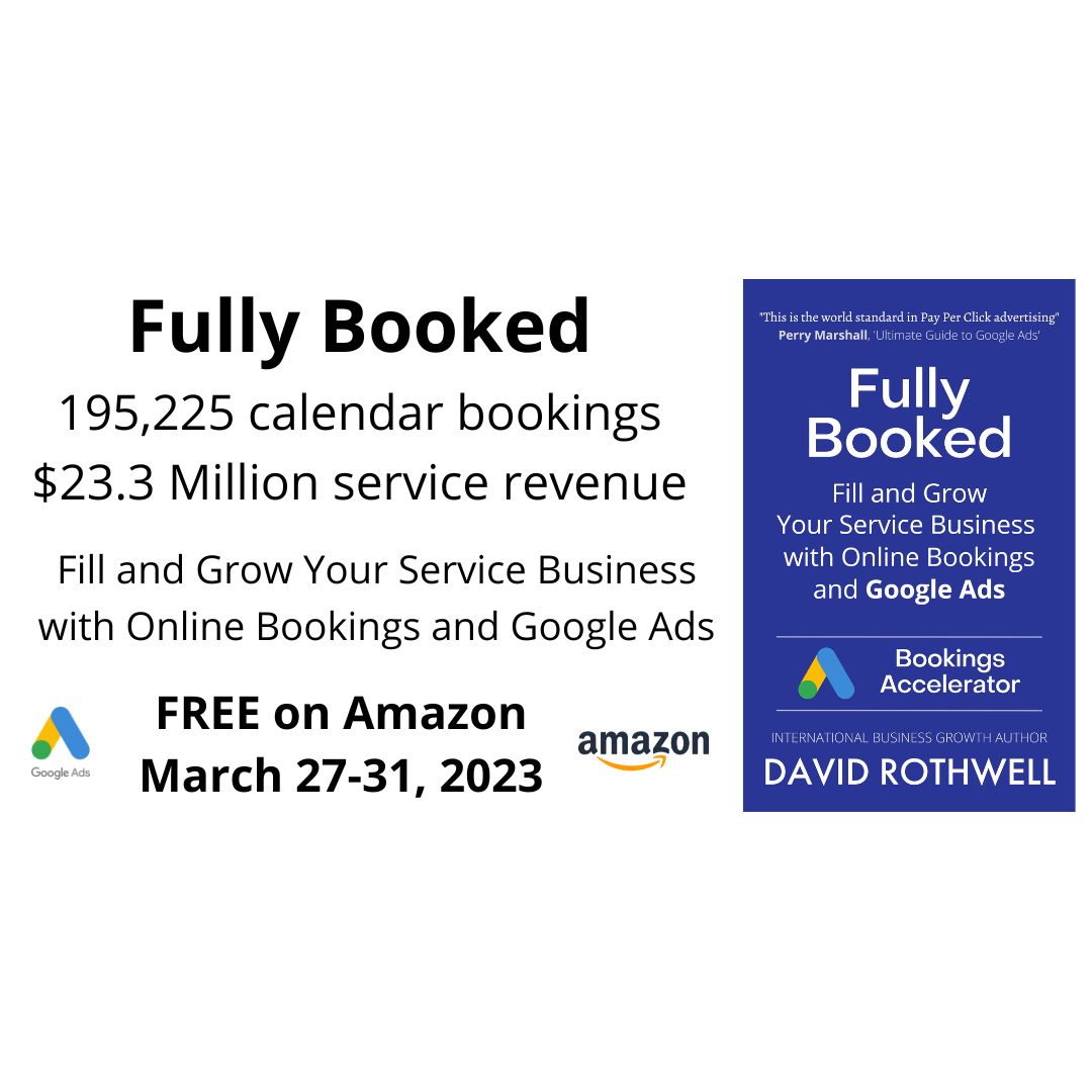 DavidRothwell's tweet image. Need help filling your calendar? FREE on Amazon March 27-31, 2023 lnkd.in/duvU9aCk 

#Appointy #AcuityScheduling #Setmore #SimplyBookme #checkfront #ventrata #rezdy #resova #calendly #Booksy #Fresha