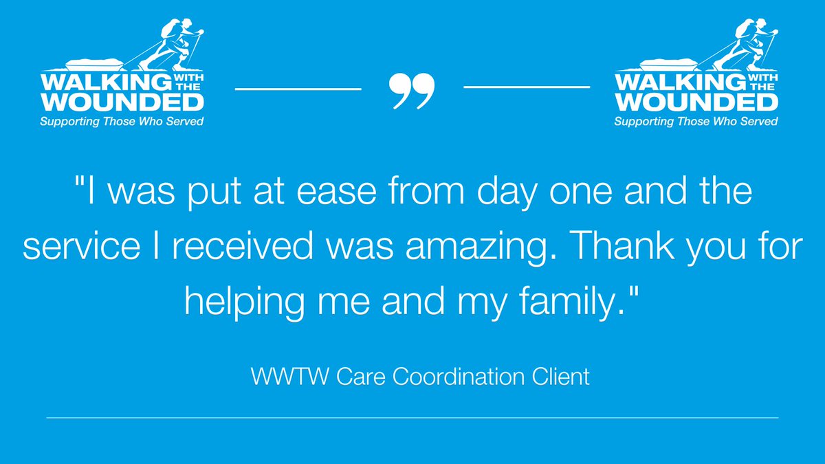 Our Care Coordination team received some lovely feedback from a #veteran client this week ⤵️