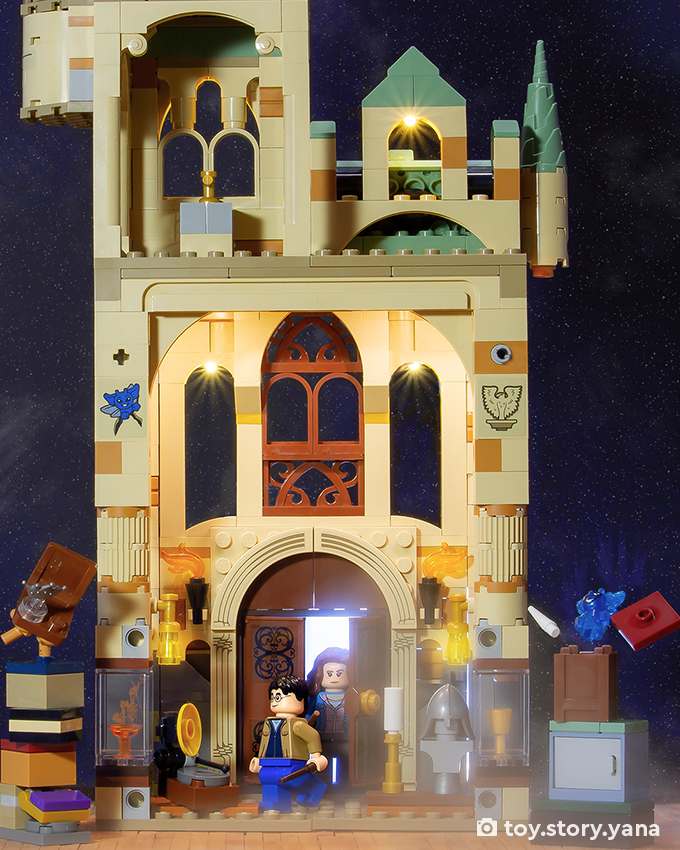 LEGO_Group's tweet photo. Let the magic begin 🪄✨
 
📸: @taskera_photo and Toy Story Yana from @HeyBrickcentral 
 
#LEGO #AFOL #Brickfilm #HarryPotter #RoomOfRequirement https://t.co/U8TytAL74r