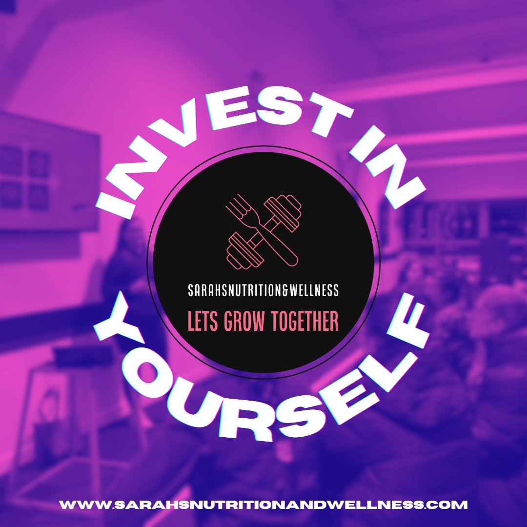 ✨ INVEST IN YOURSELF ✨

Here's the thing about coaching. It is an investment that you will never regret.
sarahsnutritionandwellness.com

#letsgrowtogether #sarahsnutritionandwellness #onlinecoaching #fitnesscoach #onlinenutritioncoach #nutritionist #personaltrainer