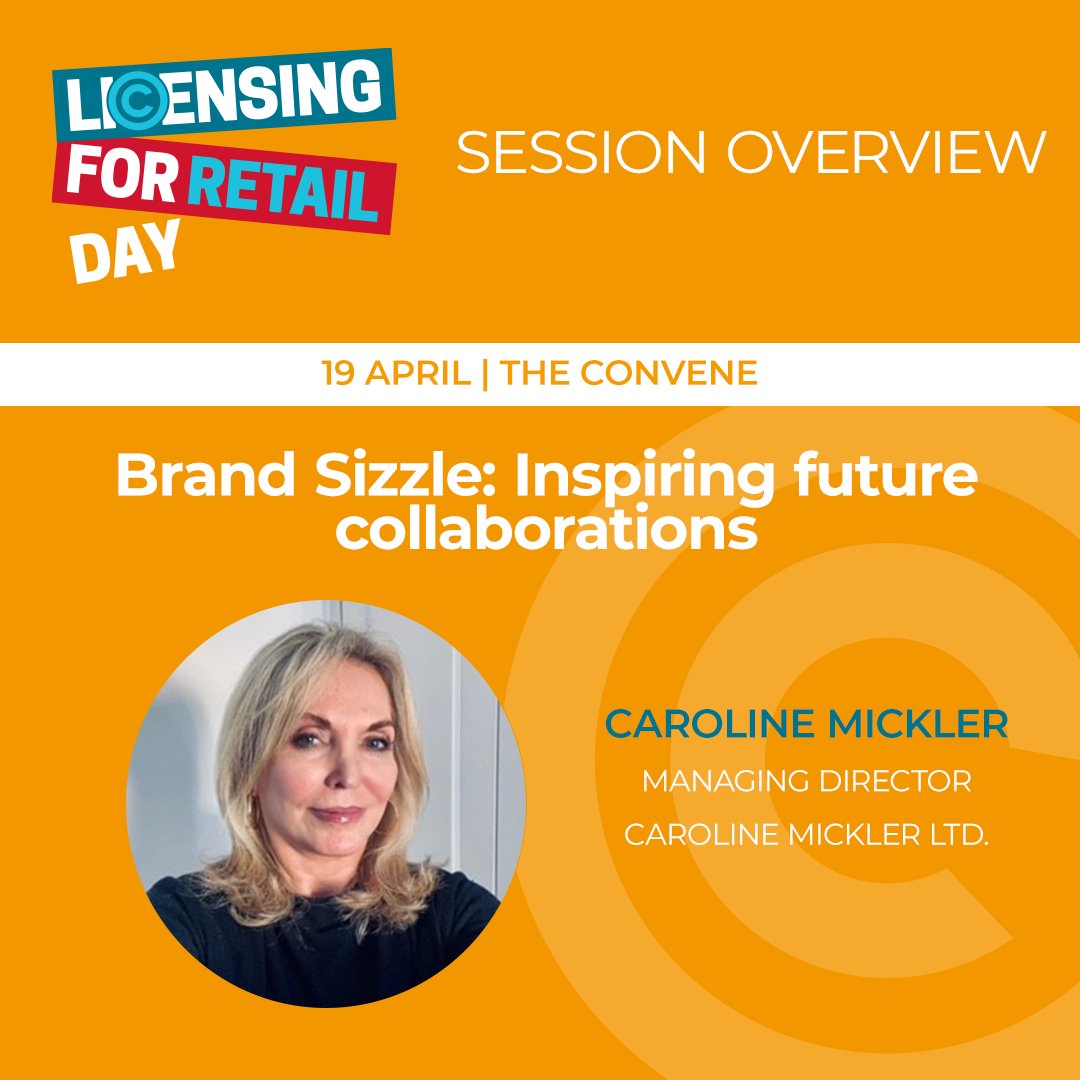 In licensing agent Caroline Mickler’s session, we will hear speed pitches from 6 very different brands: The Beatles, Toxic Waste Hazardously Sour Candy, Horrid Henry, Molang, The Masked Singer and several Stanley Kubrick movies. Purchase your ticket:  bit.ly/42AZrkN