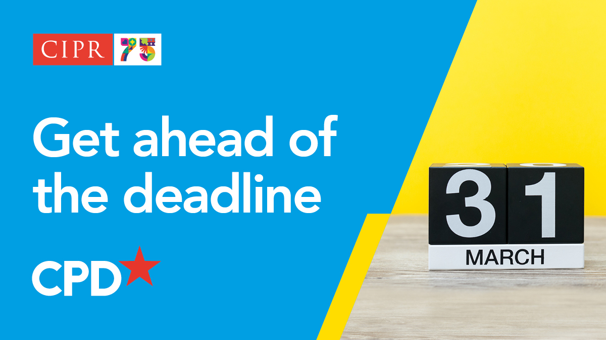 Chartered Institute of Public Relations tweet media