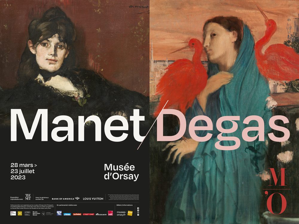 Demain, ouverture de l'exposition #ManetDegas !
Un nouveau regard sur la complicité, mais également la durable rivalité, entre ces deux immenses créateurs.
👉bit.ly/ManetDegas

Avec le généreux soutien de <a href="/BofA_Business/">Bank of America Business Insights</a> et de <a href="/LouisVuitton/">Louis Vuitton</a>.

Organisée avec le <a href="/metmuseum/">The Metropolitan Museum of Art</a>.