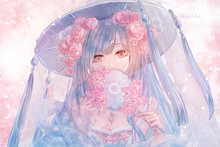 「【※ポケ擬】桜モチーフブリムちゃん#さくらの日 」|ルリ(Ruri)👗💎のイラスト