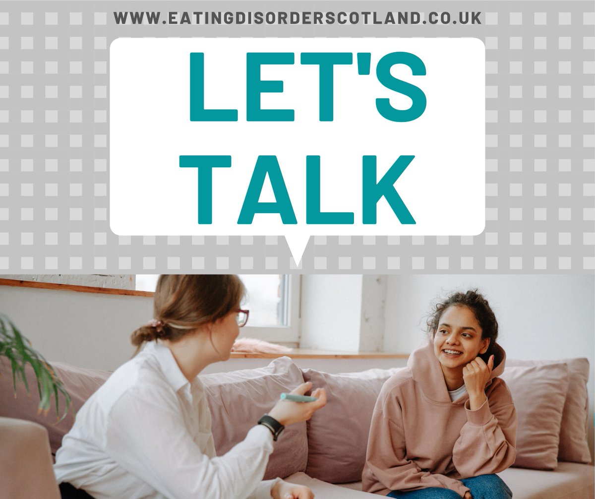 TalkingEDsScot's tweet photo. We all need someone to talk to sometimes.... don't we?  Read our blog post here: https://t.co/lFXiRpWmIy #eatingdisorders #anorexia #bulimia #orthorexia #bingeating #emotionaleating #bodyimage #recovery #stress #anxious #identity #relationships #mood #change #therapy #counselling https://t.co/qd5KSsGvMB