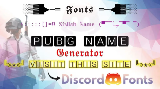 discardfonts's tweet photo. PUBG Font Generator With Stylish Symbols
PUBG Font 2023 is one of the most-played action games in the world. PUBG font will help you in this regard and let you have a unique identity.
Here is the PUBG Font Generator👇
https://t.co/MXZE1fnmmD
#PUBG
#pubgfonts https://t.co/jM7AE8pkmz