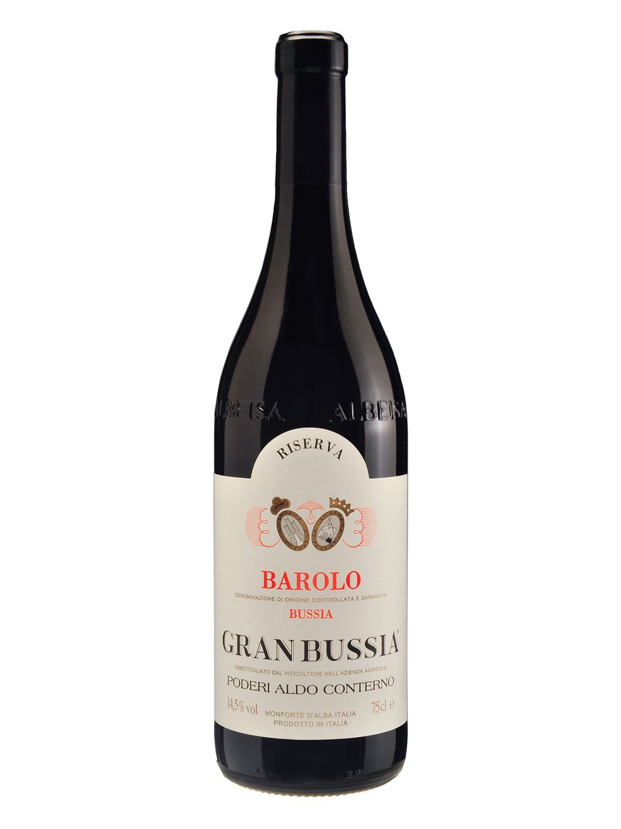 WineNewsIt's tweet photo. Il #Barolo #Bussia #Granbussia Riserva 2012 di #PoderiAldoConterno profuma di frutti di bosco, rose appassite, tabacco e spezie. In bocca, ha notevole struttura, sfaccettata profondità aromatica e grande persistenza, https://t.co/4rYvhPue0Y https://t.co/8ooBk4jVfs