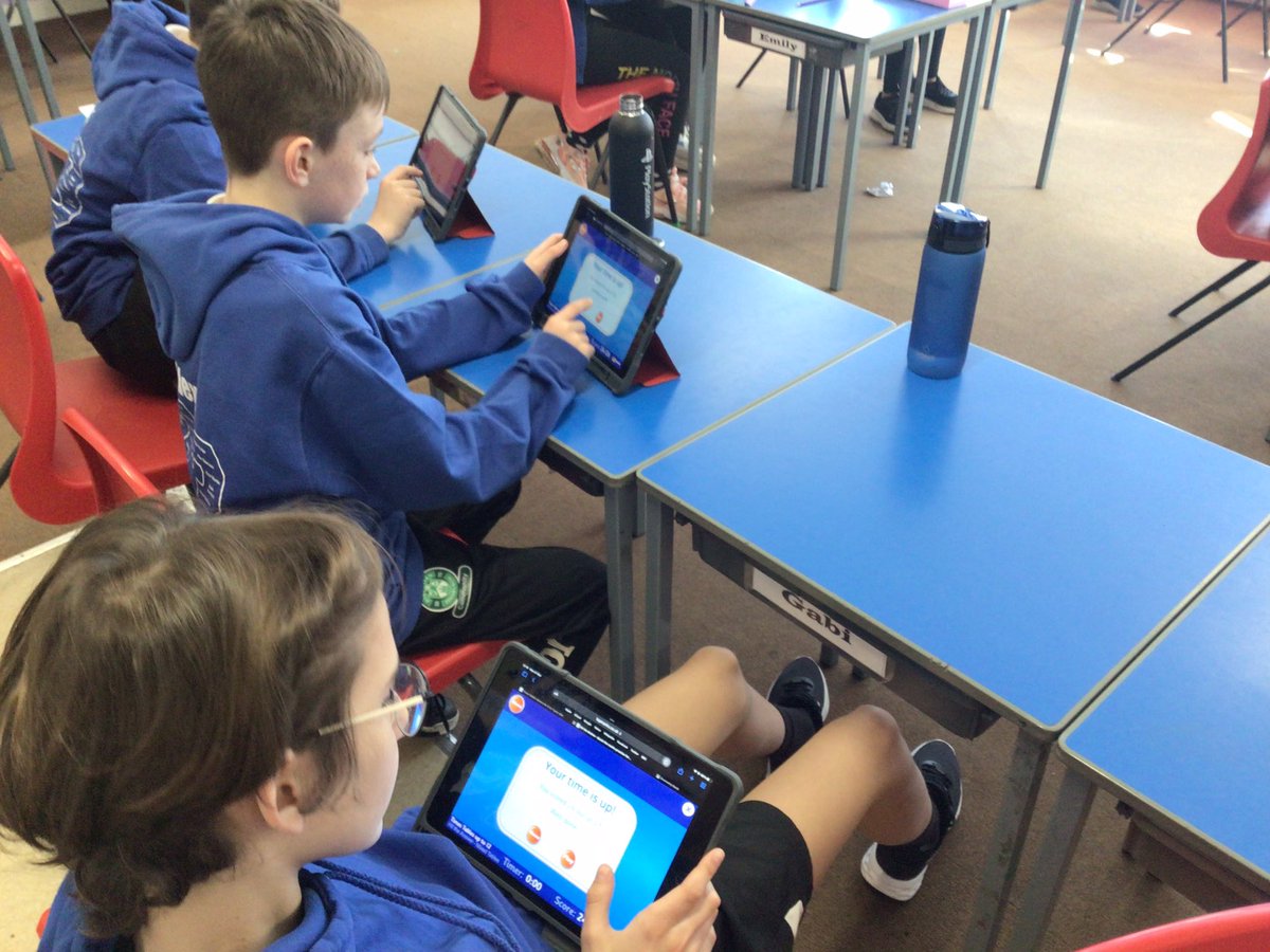 stpetersgala's tweet photo. Back to an oldie but a goody in P7. #HitTheButton on #TopMarksMaths class challenge to get the highest scores on mixed times tables. @SBCNumeracy @inspireSBC https://t.co/xlVWBOMYa2