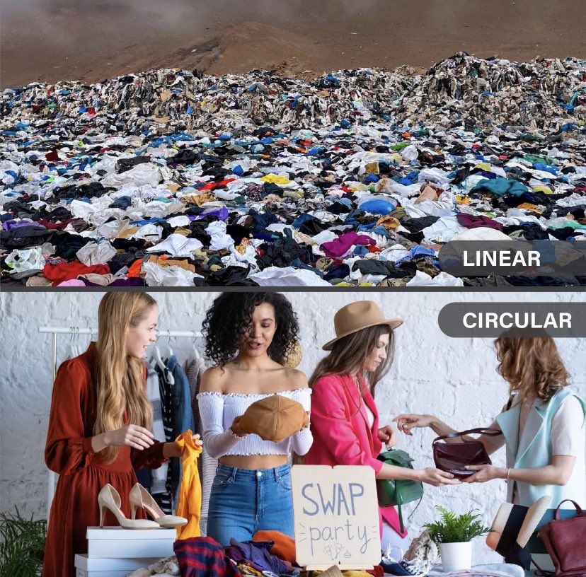 Fash_RevIndia's tweet photo. Unlike fast fashion, this trend will never go out of style 👕💚
Retweet this if you agree 🫶🏻
📸 - @martijnlopes
#CircularEconomy #fashion #fashionrevolution #fashrev #fashionrevolutionindia https://t.co/fqIfOBNPSp