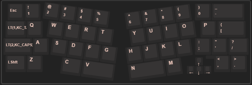 techmech_'s tweet photo. うーん
ちょっとこのキーマップは無理だな ...
組立てたり、改造用の採寸終わったら、ちゃんと考えよう
#LibraMini #VIA #Keyboard #自作キーボード https://t.co/Sxv1FxCYm7