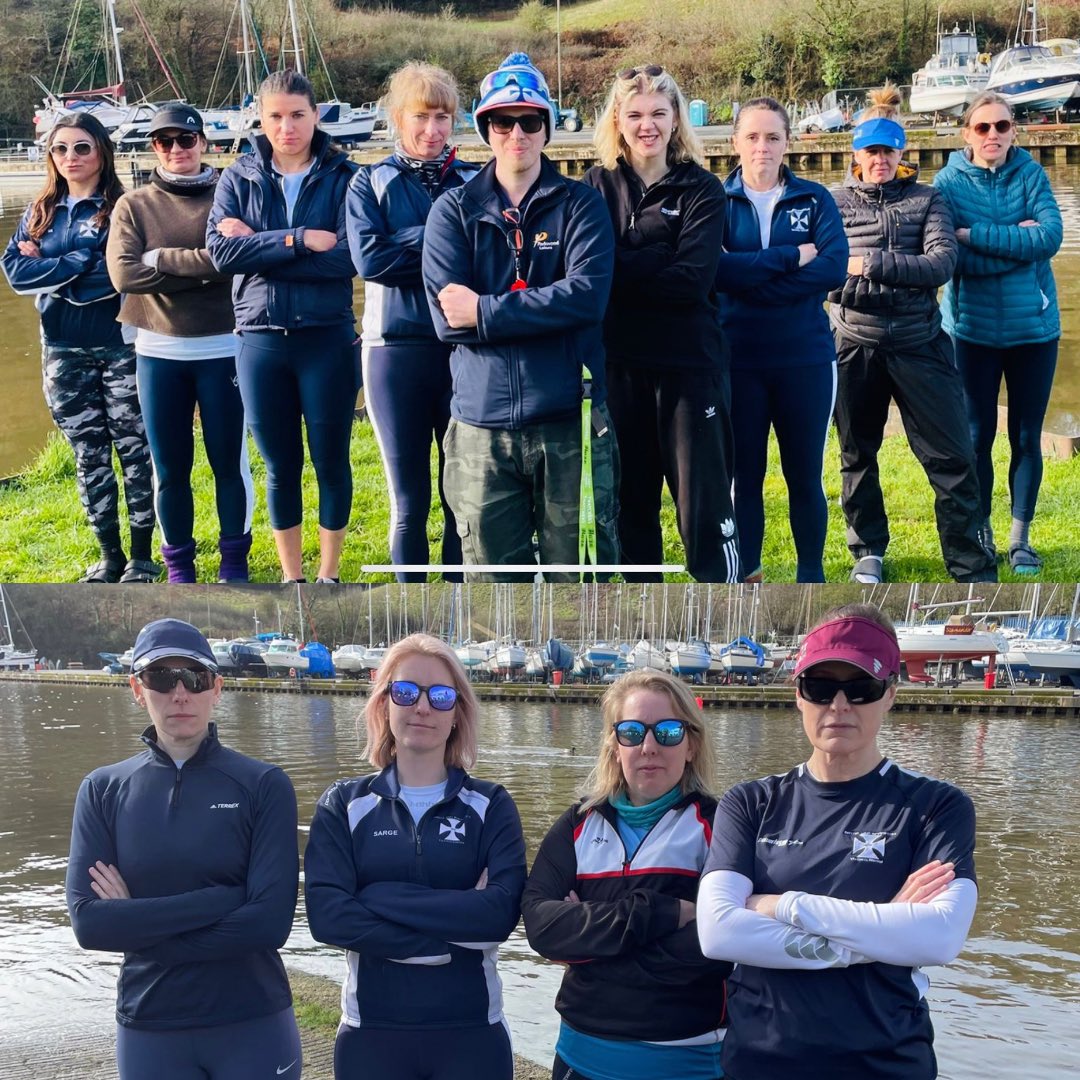 Bristol_Ariel's tweet photo. Our women’s squad feeling fierce at Head of the Dart yesterday channelling boat race vibes #herecomethegirls #rowinglife #headofthedart #feelingfierce🔥 #bristolarieladventures https://t.co/uxm911Zcfv