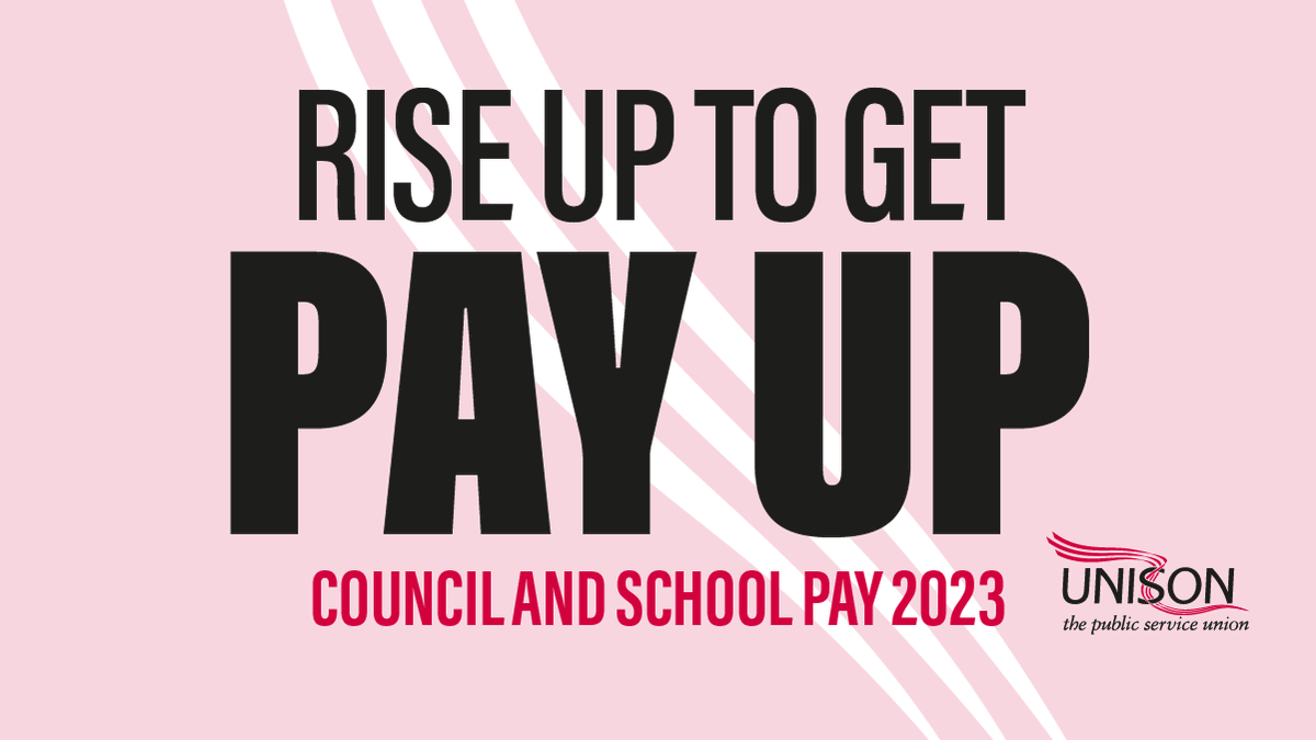 There are lots of ways to get involved in our campaign for a decent pay rise for council and school workers – find out what you can do at unison.org.uk/riseup2023