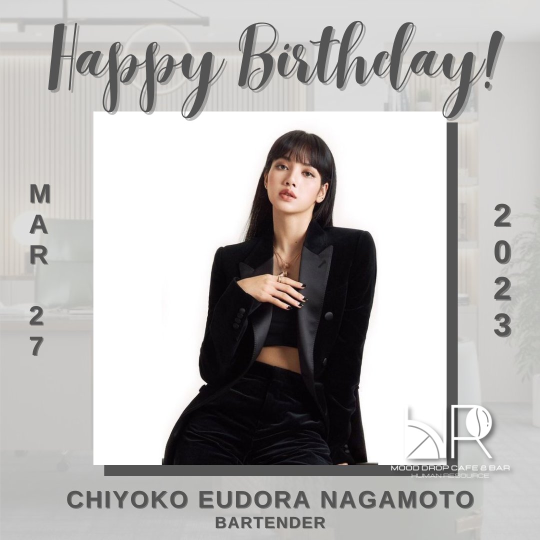 ⠀
⠀⠀⠀⠀⠀ Many returns of the day, Ms. Chiyoko! We hope you will feel extra loved and special today. Your MDCB Family is grateful to have an amazing person such as you.  
⠀
⠀