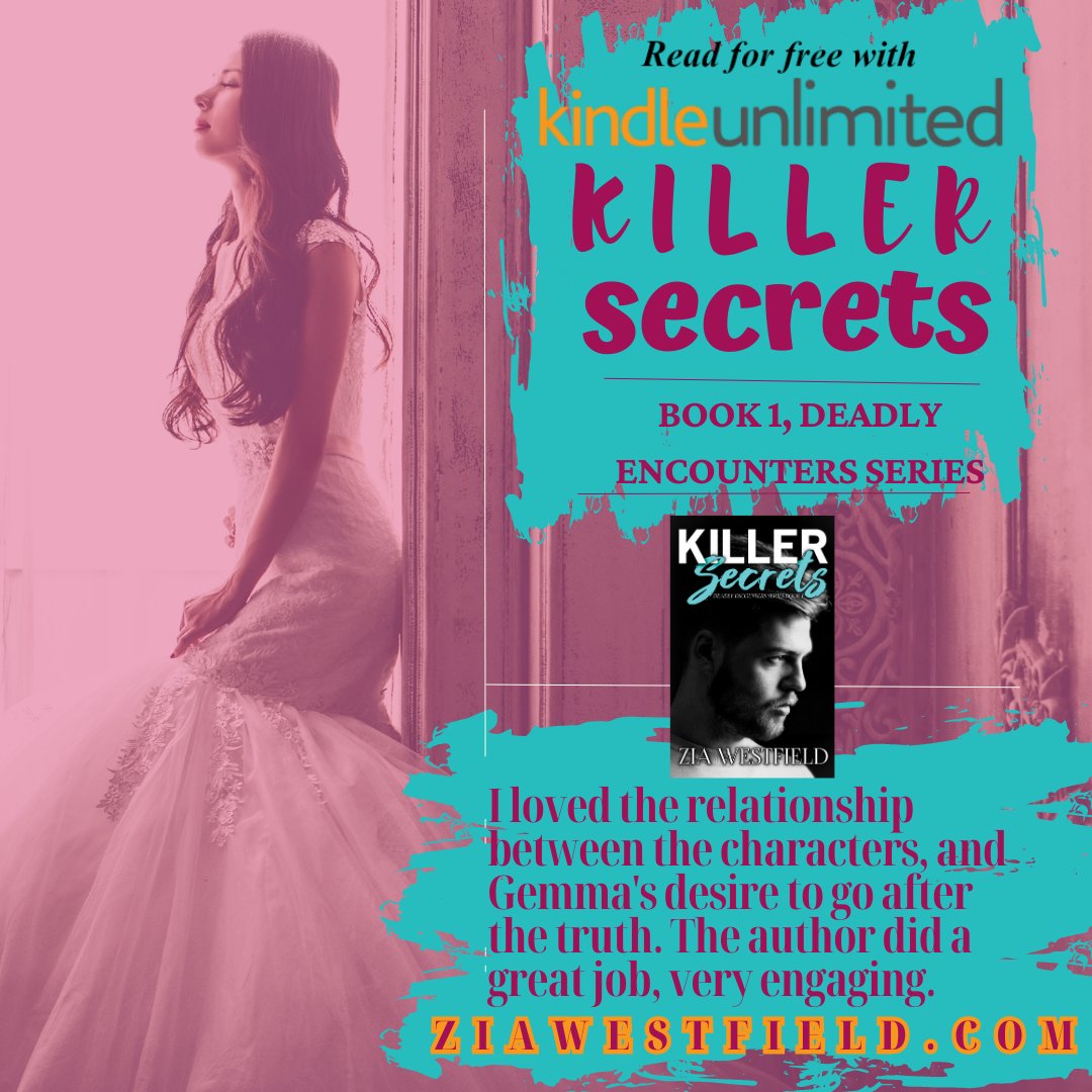ZiaWestfield's tweet photo. 🚨📰 Stop the presses! https://t.co/0oDDIe0UGq #KillerSecrets, Book 1 of the Deadly Encounters Series, is the heart-stopping thriller you need to read ASAP! 🔍💔 #MustRead #Romance #PageTurner
🕵️♀️You won't be able to put it down! 📚💥 #AltRead #DeadlyEncounters #Thriller #Romance https://t.co/b5vx3i1jba