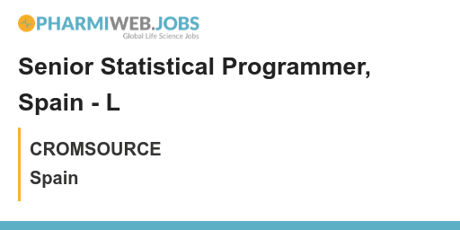 PharmaNews_Jobs's tweet image. Senior Statistical Programmer, Spain - L - zpr.io/bsU3CbkCsakf
Be a leader in the field of statistical programming and join our team in Spain! #SeniorStatisticalProgrammer #StatisticalProgramming #Spain #Jobs