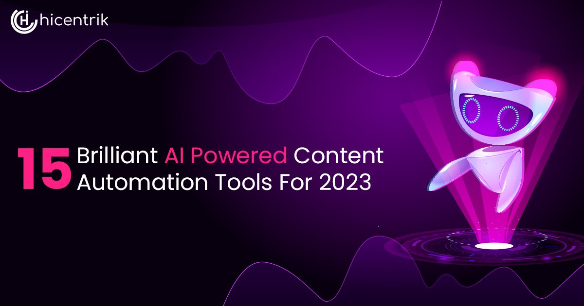 Stay ahead of the game in 2023 with these 15 brilliant AI-powered content automation tools!💻

Read here 👉 hicentrik.com/ai-powered-con…

#ai #automationtools #aitools #contentautomation #hicentrik #AIPowered #AIContentCreation #topcontentautomationtoolsfor2023 #contentmarketingtools
