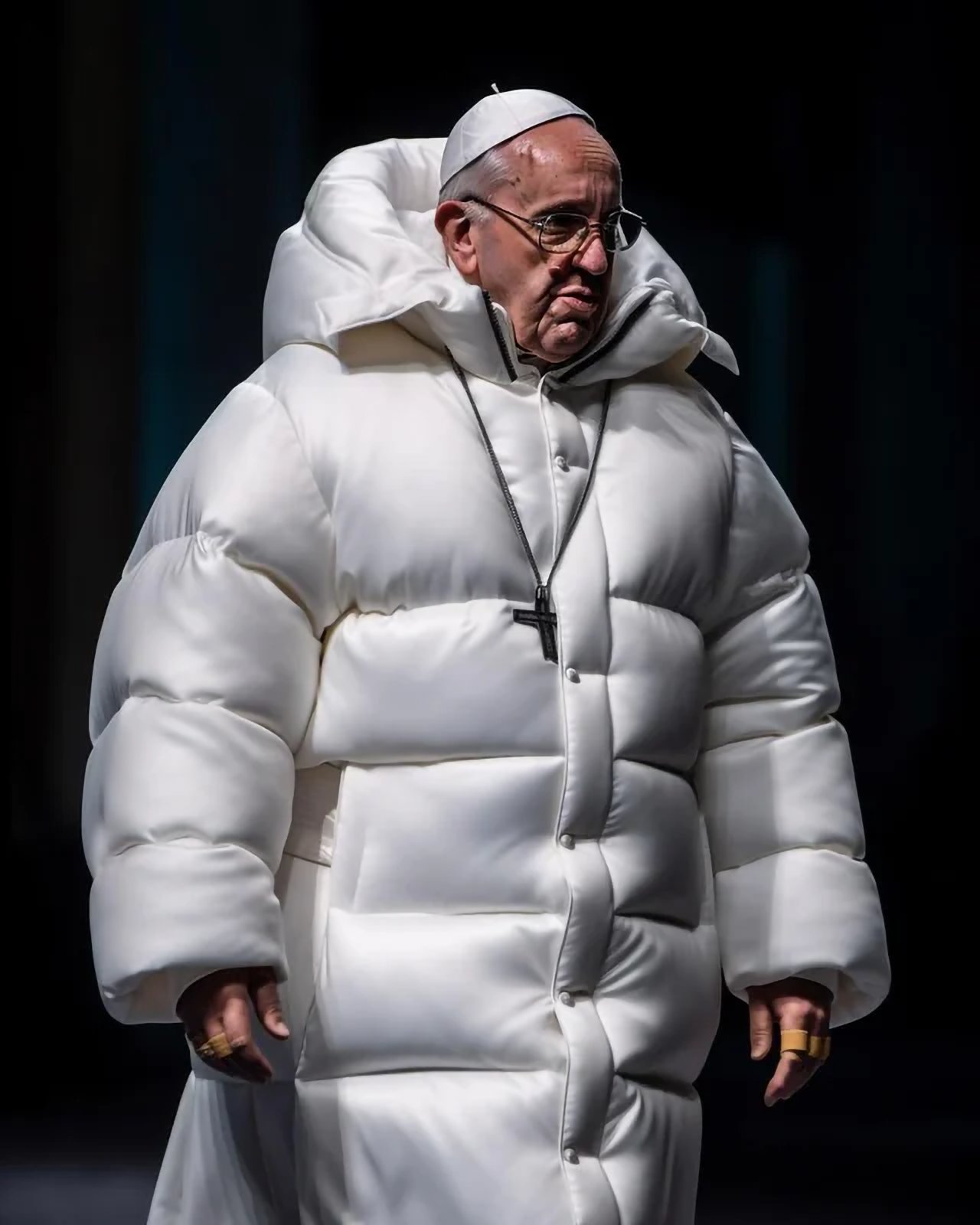 Смешные пуховики