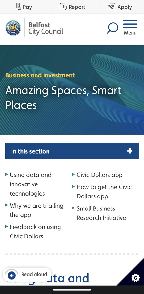 CivicDollars (@civicdollars) on Twitter photo How about this <a href="/BBCMarkSimpson/">Mark Simpson</a> and <a href="/bbcradioulster/">BBC Radio Ulster</a> .
Our Amazing Spaces project with <a href="/belfastcc/">Belfast City Council</a> was designed to encourage more use of parks and open spaces as well as reducing barriers like anti social behaviour, litter and dog fouling.
#innovation How about this <a href="/BBCMarkSimpson/">Mark Simpson</a> and <a href="/bbcradioulster/">BBC Radio Ulster</a> .
Our Amazing Spaces project with <a href="/belfastcc/">Belfast City Council</a> was designed to encourage more use of parks and open spaces as well as reducing barriers like anti social behaviour, litter and dog fouling.
#innovation