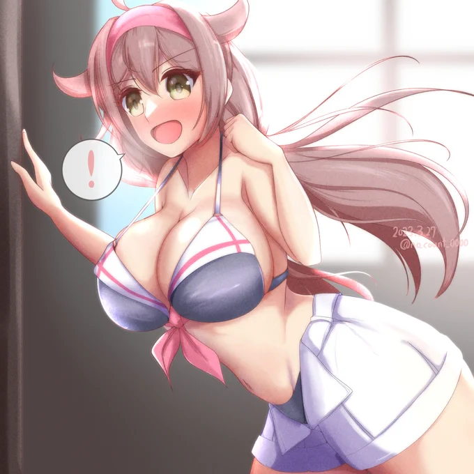 発育がすごい白露型の長女#艦これ 2023.3.27 完成 