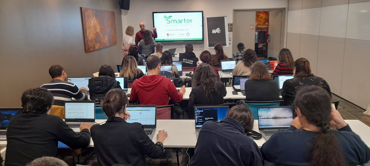 rupprach's tweet photo. 📣SMARTER Training School: “Using Genetics and Modelling to Improve Resilience and Efficiency in Small Ruminants”👩‍🏫 in Toulouse has started !!! Let's analyse resilience and efficiency datasets in 🐏🐑🐐. Will be available online..
@SmarterprojectE  @INRAE_DPT_GA https://t.co/3wlvYb4Zrj